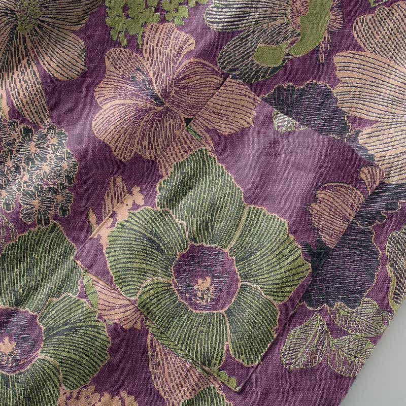 Peignoir kimono en gaze de coton fleur de pêcher - image 5