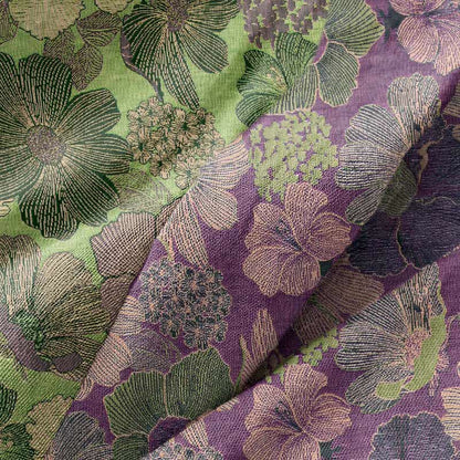 Peignoir kimono en gaze de coton fleur de pêcher - image 9