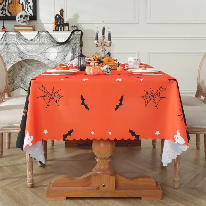 Nappe d'Halloween avec imprimé fantôme - image 2