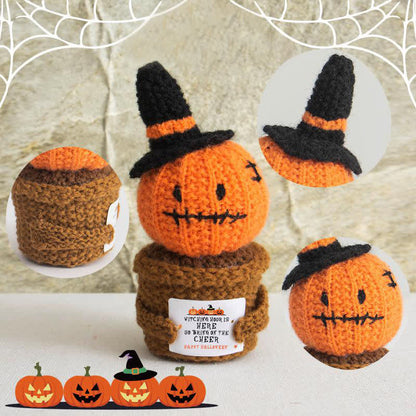 Décoration d'Halloween en pot crochetée - image 7