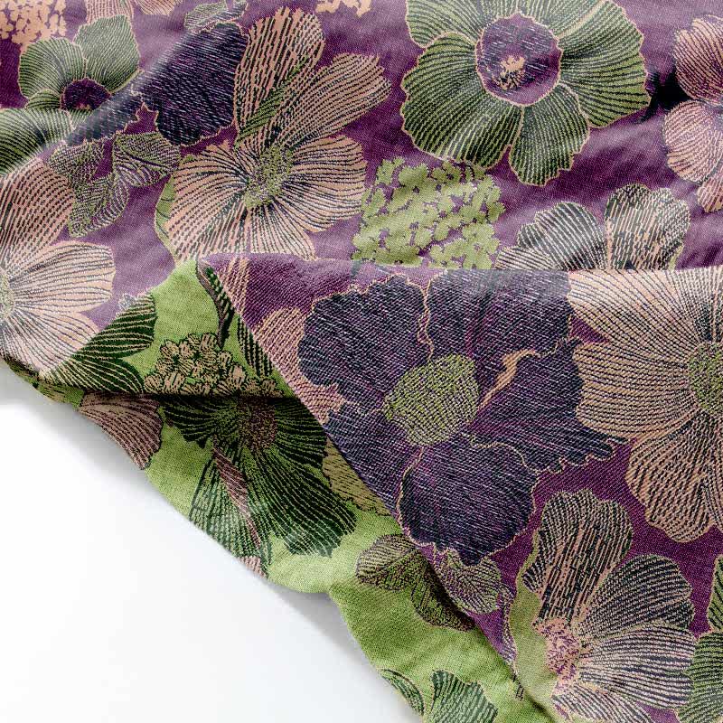 Ensemble de vêtements d'intérieur style kimono à imprimé fleur de pêcher - image 7