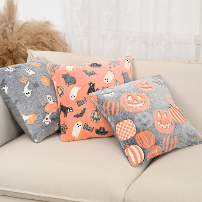 Coussin en flanelle lumineux d'Halloween - image 2