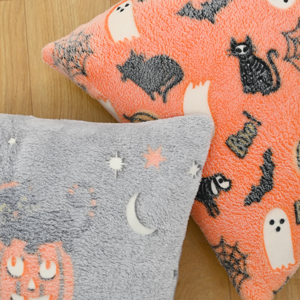 Coussin en flanelle lumineux d'Halloween - image 5