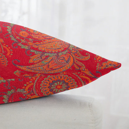 Taies d'oreiller carrées en coton jacquard à imprimé cachemire (2 pièces) - image 3