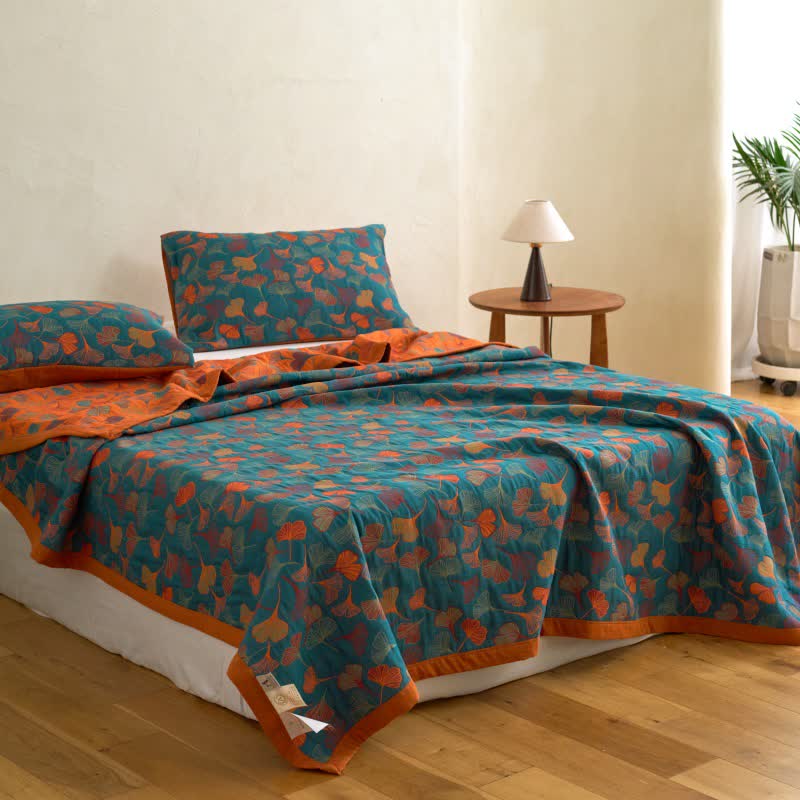 Couette en coton biologique avec Ginkgo Biloba - image 4