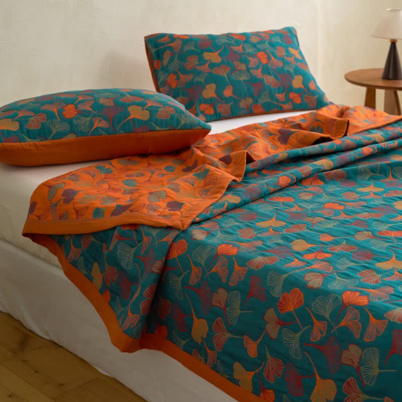 Couette en coton biologique avec Ginkgo Biloba - image 4