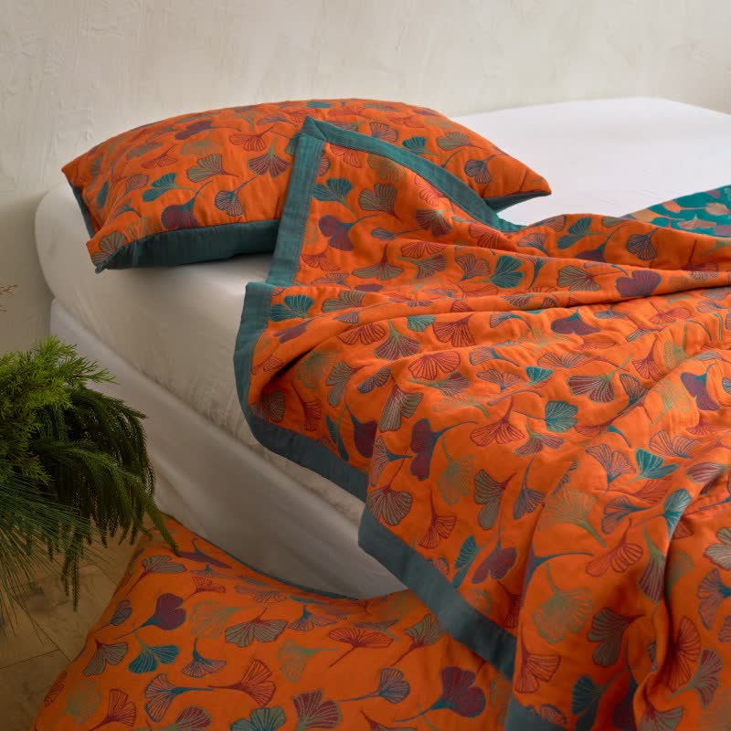 Couette en coton biologique avec Ginkgo Biloba - image 17