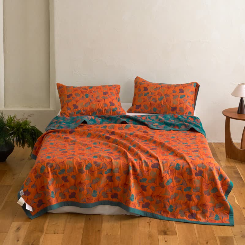 Couette en coton biologique avec Ginkgo Biloba - image 14