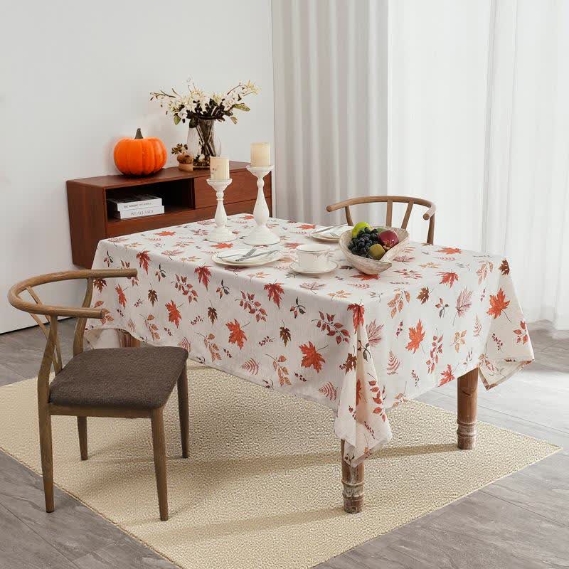 Nappe imperméable à motif feuille d'érable - image 2
