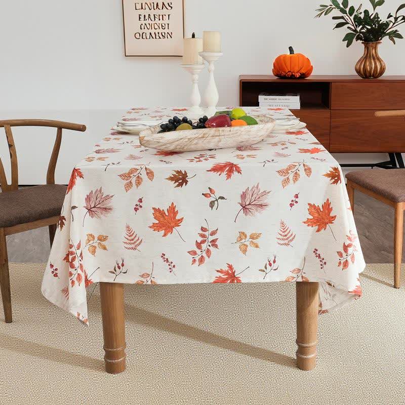 Nappe imperméable à motif feuille d'érable - image 3