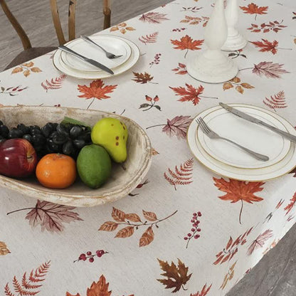 Nappe imperméable à motif feuille d'érable - image 5
