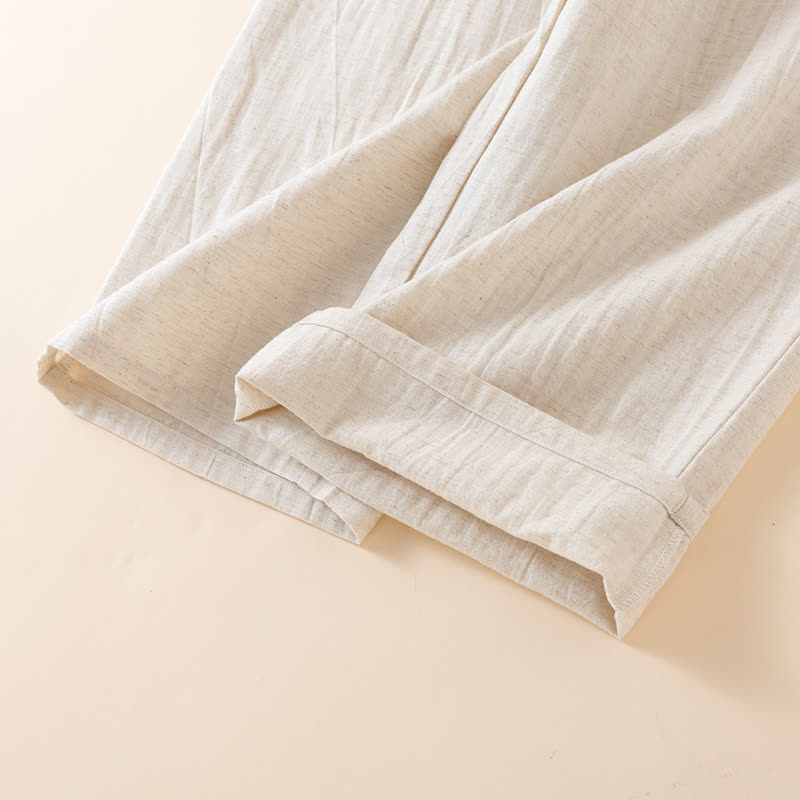 Ensemble de vêtements de détente de style oriental avec boutons - image 10