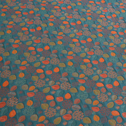 Drap-housse en gaze de coton à motif feuilles - image 6