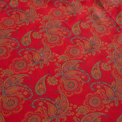 Drap-housse en coton jacquard à motif floral cachemire - image 7