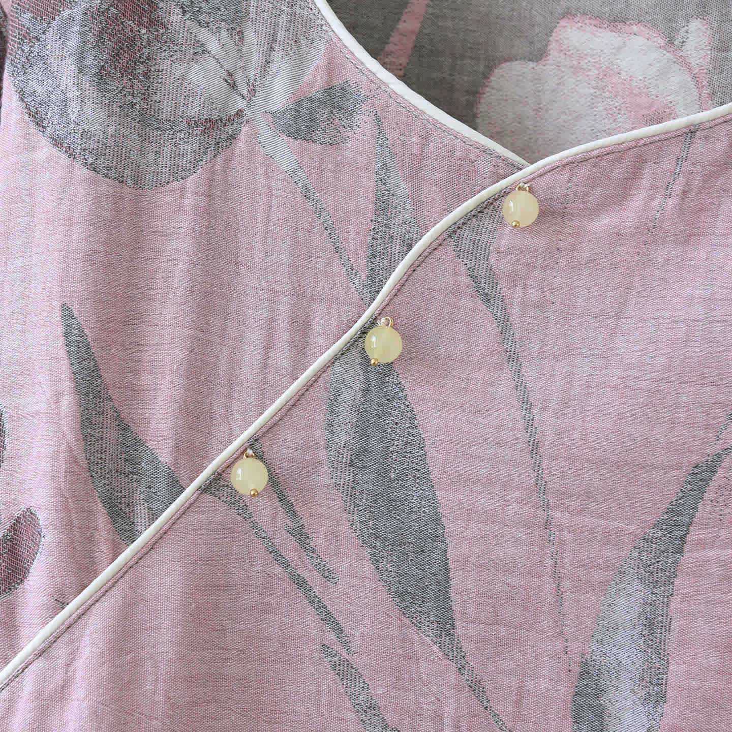 Ensemble de vêtements d'intérieur Tulip en gaze de coton jacquard - image 8