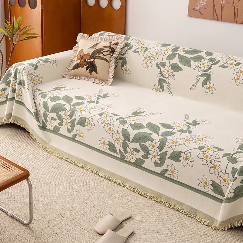 Jeté de canapé en chenille rustique Lily - image 3