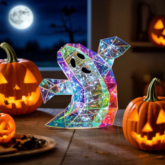 Lumières infinies fantômes 3D, décoration d'Halloween - image 1
