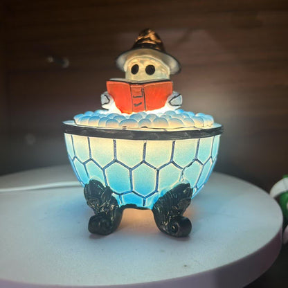 Décoration lumineuse de lecture fantôme d'Halloween - image 5