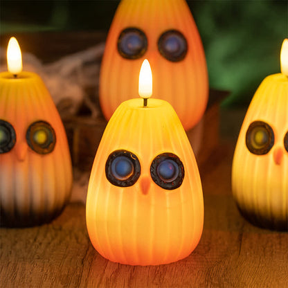 Décoration de nuit en forme de hibou pour Halloween - image 3