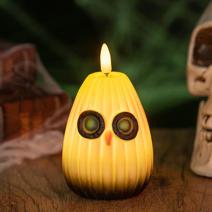 Décoration de nuit en forme de hibou pour Halloween - B - 2 PIÈCES - 7,2 cm x 7,2 cm x 9,7 cm - image 7
