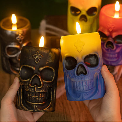Décoration de veilleuse crâne d'Halloween - image 3