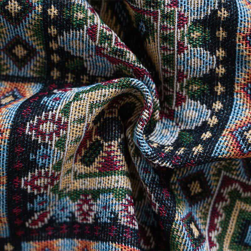 Couverture de canapé à motif à carreaux géométriques - image 7