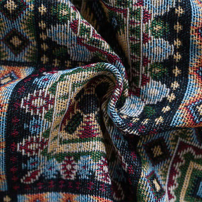 Couverture de canapé à motif à carreaux géométriques - image 7