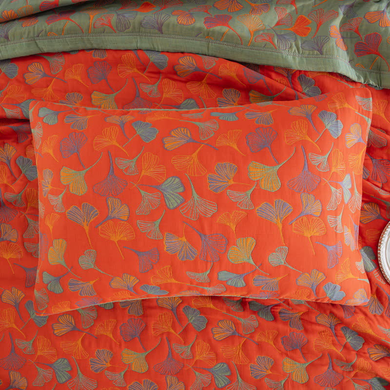 Couette en coton biologique avec Ginkgo Biloba - image 27