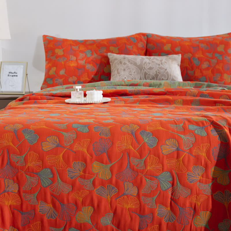 Couette en coton biologique avec Ginkgo Biloba - image 23