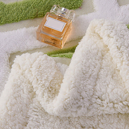 Couverture Sherpa Jacquard à motif géométrique - image 9