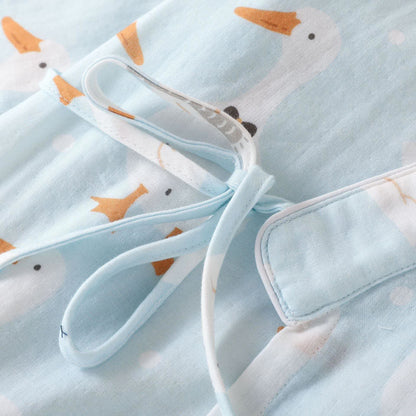 Pyjama kimono en gaze de coton avec oie de dessin animé - image 6