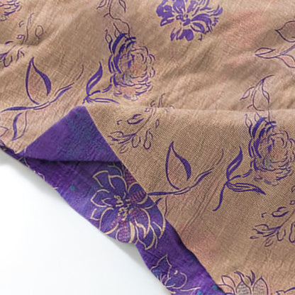 Ensemble de vêtements d'intérieur kimono en gaze de coton pivoine - image 6