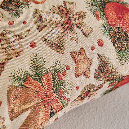 Coussin jacquard boule de cristal de Noël - image 2