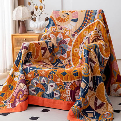 Couette en gaze de coton de style bohème - image 1