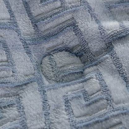Couverture Sherpa avec gaufrage géométrique - image 10