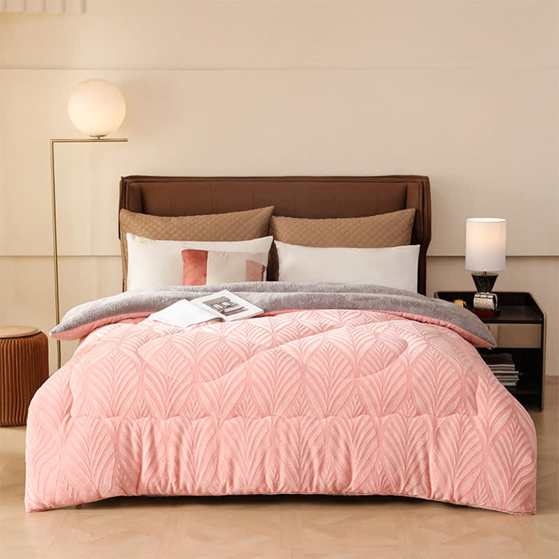 Couverture polaire luxueuse en relief - image 12