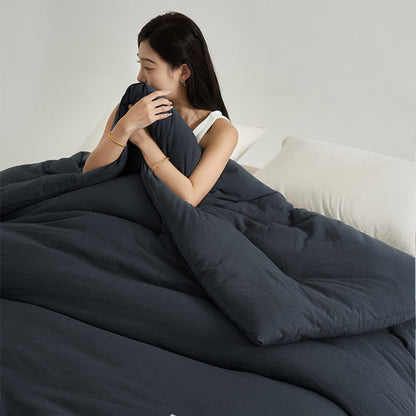 Couette avec imprimé lettres pour un sommeil profond - image 4