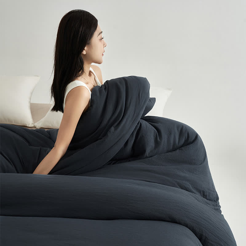 Couette avec imprimé lettres pour un sommeil profond - image 5