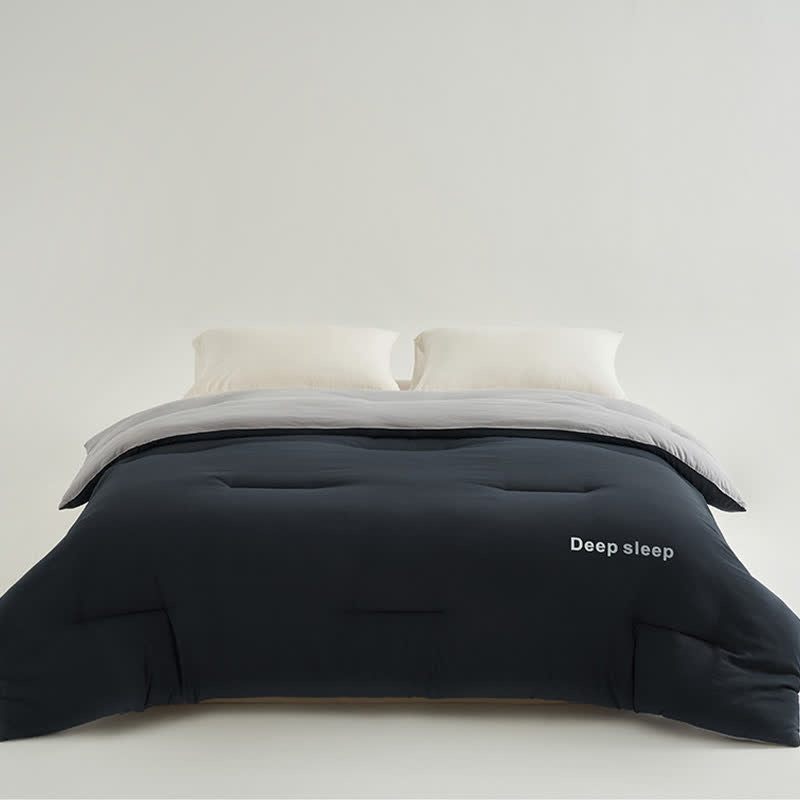 Couette avec imprimé lettres pour un sommeil profond - image 19