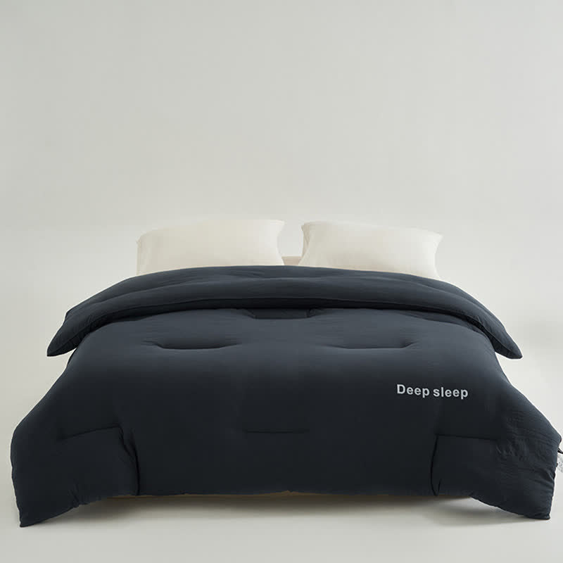 Couette avec imprimé lettres pour un sommeil profond - image 0