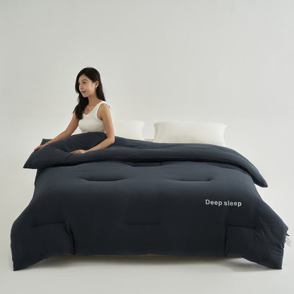 Couette avec imprimé lettres pour un sommeil profond - image 1