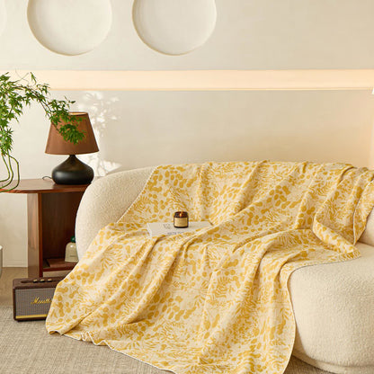 Couette en gaze de coton douce à motif floral - image 17