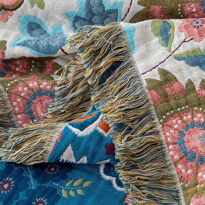 Couette en gaze de coton à motif floral cachemire ethnique - image 6
