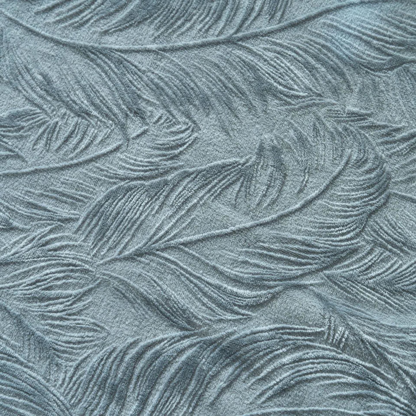 Couverture chaude avec structure en feuilles - image 3