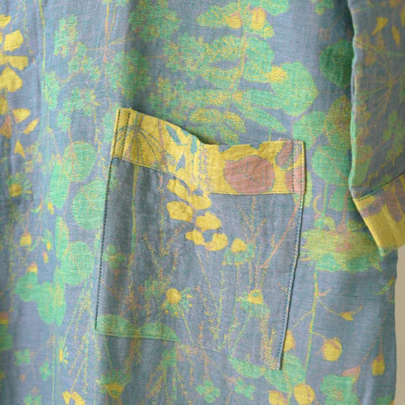 Lotus – Peignoir kimono en gaze de coton biologique - image 5