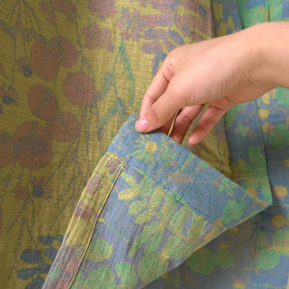 Lotus – Peignoir kimono en gaze de coton biologique - image 18