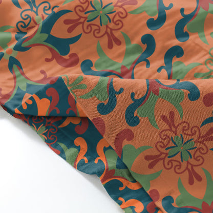 Ensemble de vêtements d'intérieur en kimono en coton à motifs géométriques - image 7