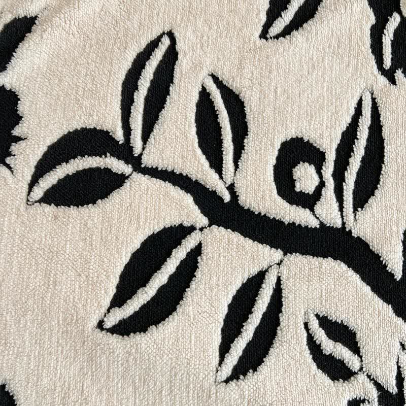 Couverture en jacquard avec motif arbre et papillon - image 15