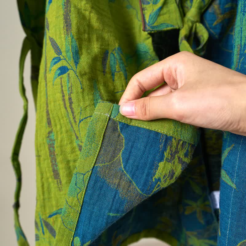Ensemble de vêtements d'intérieur kimono en gaze de coton et bambou - image 10