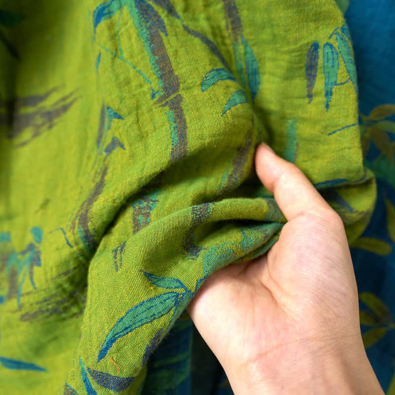 Ensemble de vêtements d'intérieur kimono en gaze de coton et bambou - image 9
